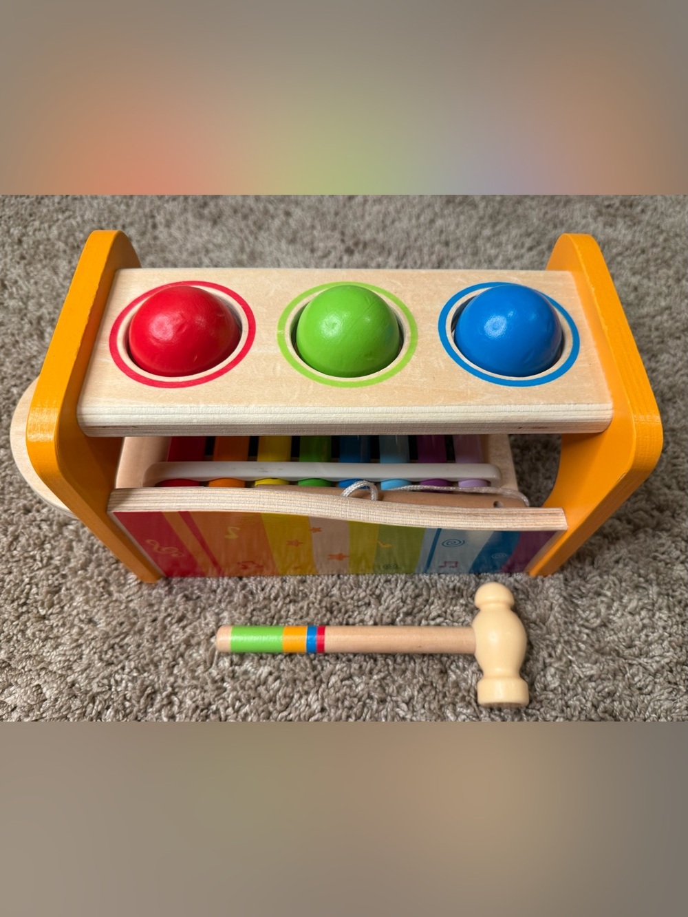 Lakeshore Learning Pound & Play Xylophone Bench Complete